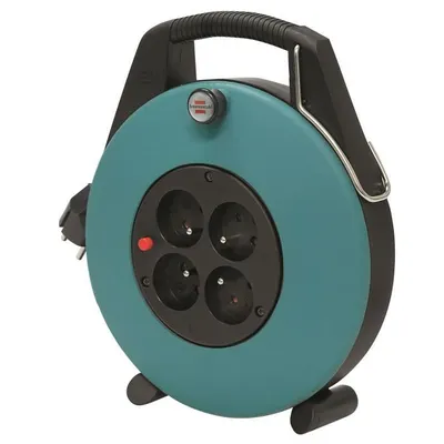 Produktbild von brennenstuhl Kabeltrommel 10m, 4 Steckdosen, 230V, 16A, 2300W