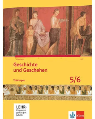 Immagine prodotto di Geschichte und Geschehen. Schülerbuch. 5./6. Klasse. Mit CD-ROM. Thüringen