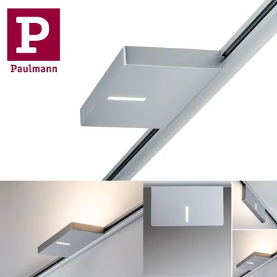 Produktbild von Paulmann URail Spot Uplight Case 16W Chrom matt 230V Metall