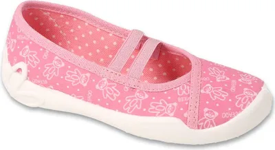 Produktbild von Ballerinas Befado Blanca 116X333 116Y333 rosa mit Teddybären