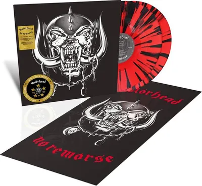 Immagine prodotto di Motörhead: No Remorse (50° Anniversario) (Vinile rosso e nero splatter)