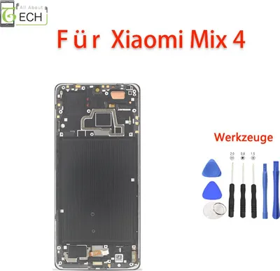 Produktbild von Original Xiaomi Mi Mix 4 2106118C LCD Display mit Rahmen Bildschirm