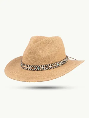 Produktbild von Northcliff Hut – Boho Sommerhut mit breiter Krempe