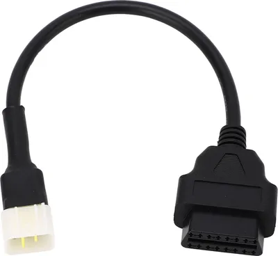 Immagine prodotto di OBD2 cavo diagnostico 6pin a 16pin OBD codice lettore scanner adattatore di connessione di sostituzione per Benelli TNT 135 25 300 Delphi
