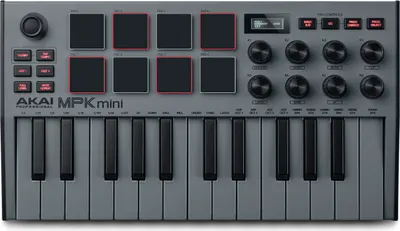 Zdjęcie produktu dla Akai MPK Mini MK 3 Grey