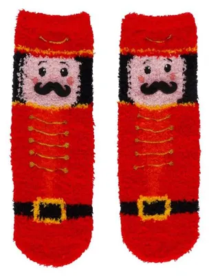 Produktbild von Rutschfeste Socken - Nussknacker - Größe 26-34