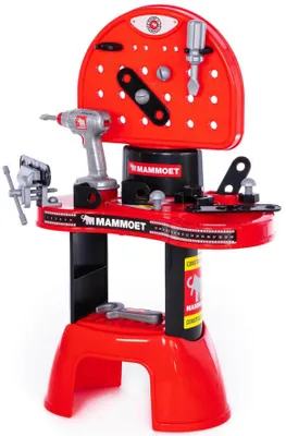 Obrázek produktu pro Polesie MAMMOET dílenský pracovní stůl s nářadím pro řemeslníky +3J
