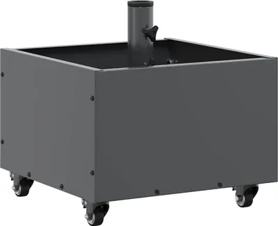 Immagine prodotto di vidaXL Supporto per ombrellone antracite 45 x 45 x 45 cm acciaio