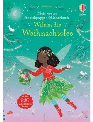 Immagine prodotto di Mein erstes Anziehpuppen-Stickerbuch: Wilma, die Weihnachtsfee