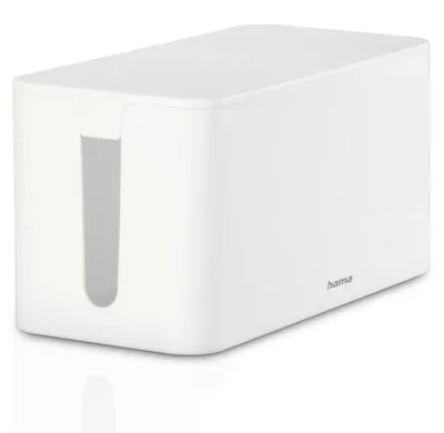 Productafbeelding van hama 00221010, hama Mini kabelbox, 0,23 meter, wit