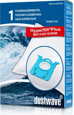 Produktbild von Dustwave® 1 Staubsaugerbeutel für AEG AEQ 35 Equipt - hocheffizient, mehrlagiges Mikrovlies mit Hygieneverschluss -  Germany