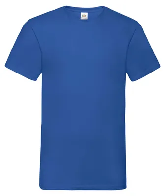 Obrázek produktu pro Fruit of the Loom – pánské tričko „Valueweight“ s výstřihem do V FK3313 (L) (královská modrá)
