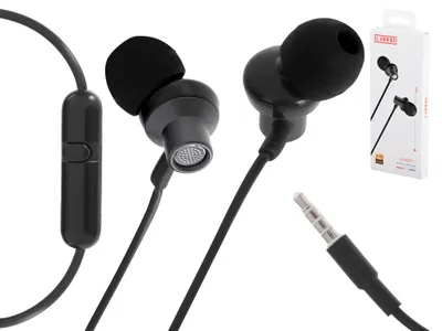 Obrázek produktu pro Kabelová sluchátka s 3,5mm Jack Černá