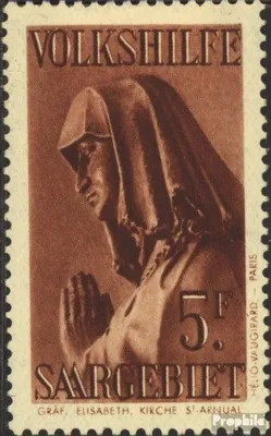 Produktbild von Briefmarken Saarland 1934 Mi 177 postfrisch Volkshilfe