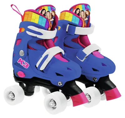 Produktbild von Studio 100 K3, Kinder, Weiblich, Blau, Abbildung, Rhythmus-Rollschuhe, 34 - 37