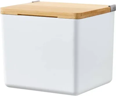 Produktbild von TESA BABOO, Badezimmer-Organizer, Beige, Weiß, Kunststoff, Vollständig klebend, 3 kg, 122 mm
