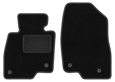 Immagine prodotto di Tappetini anteriori in moquette per Mazda 6 GJ III 2012- (station wagon) – 2 pezzi, neri, su misura – Wielganizator LUX – fissaggi anteriori