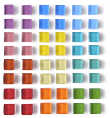 Immagine prodotto di Keks-Magnet, forma quadrata, confezione da 48 pezzi