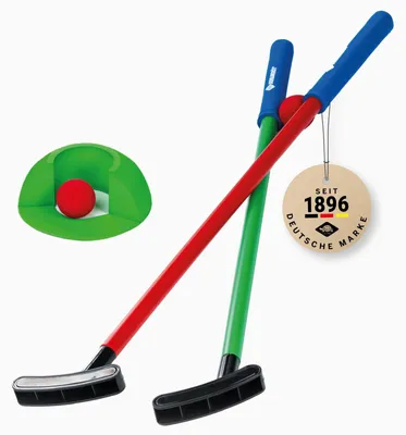 Produktbild von Minigolf-Set für Kinder – 2 Spieler – für Innen- und Außenbereich – Blau