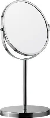 Obrázek produktu pro Zrcátko kosmetické ¤15cm zvětšovací 2x na stojanu AWD0704