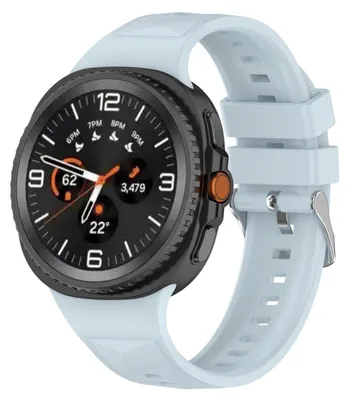 Obrázok produktu pre Silikónový remienok pre inteligentné hodinky Samsung Galaxy Watch 9 / 8 / 8 Classic, dizajn "Ice"