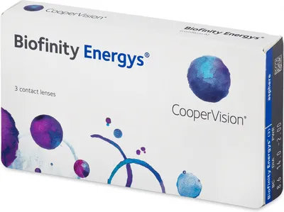 Zdjęcie produktu dla Biofinity Energys 3 szt. Soczewki. Moc: -5,25