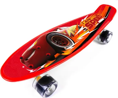Produktbild von Cars Pennyboard – Leichtes Polypropylen-Board mit Aluminiumachsen
