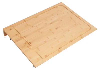 Immagine prodotto di Tagliere, coperchio per piano cottura, materiale bambù, dimensioni 75x54 cm, colore legno
