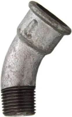 Produktbild von Cornat Temperguss-Bogen 45° 1/2 '' 1 Muffe verzinkt