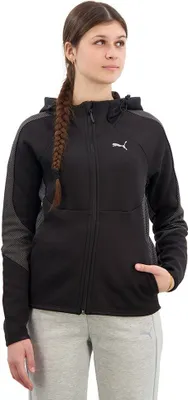 Produktbild von Puma Evostripe Reißverschlusspullover Schwarz XS Frau Schwarz XS
