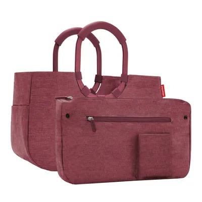 Produktbild von reisenthel loopshopper M frame twist maroon - 2 in 1 Einkaufstasche + Handtasche