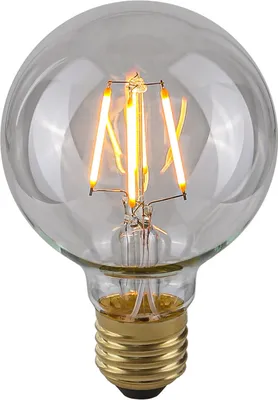 Produktbild von Retro-LED-Glühbirne E27 4W 2200K G80 Klar 801403 G80 Italux