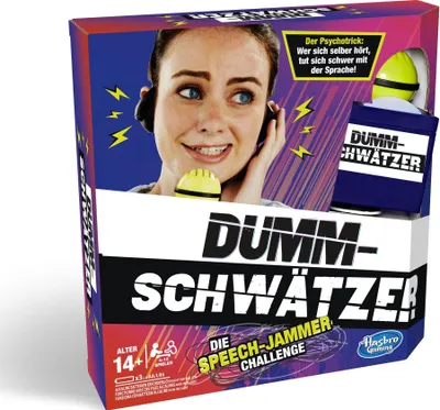 Produktbild von Hasbro Partyspiel Dummschwätzer, 369401