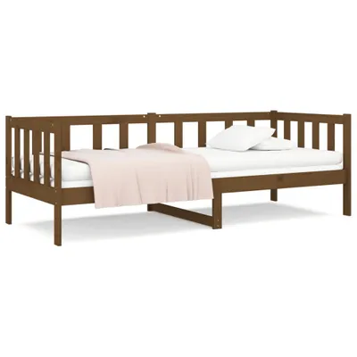Image de vidaXL Lit de jour brun miel 80x200 cm pin massif