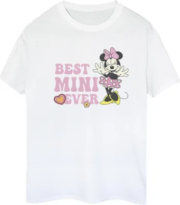 Produktbild von Disney - "Best Mini Ever" T-Shirt für Damen BI38883 (3XL) (Weiß)
