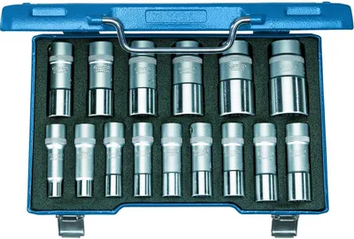 Produktbild von GEDORE D 19 L-015 Steckschlüssel-Satz 1/2" 15-teilig UD 10-32 mm, 2190214