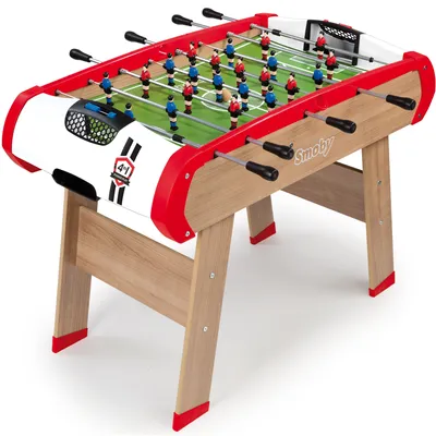 Produktbild von Smoby 640002, Steckbar, Air-Hockey, Billard, Tischfußball, Tischtennis, Kinder, Unisex, 8 Jahr(e), 15 Jahr(e)