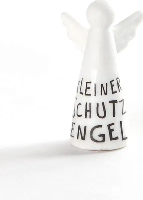 Produktbild von Porzellan Minischutzengel "kleiner Schutzengel"