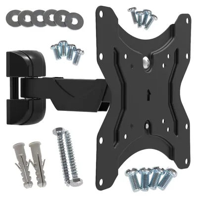 Image de Support mural pour télévision, compatible avec les téléviseurs de 13 à 42 pouces, capacité maximale de 25 kg, norme VESA 200x200