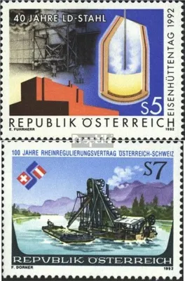Produktbild von Briefmarken Österreich 1992 Mi 2063,2064 (kompl.Ausgaben) postfrisch Sondermarken