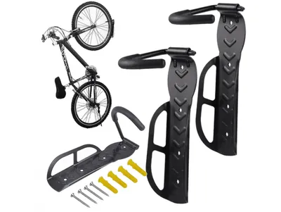 Obrázek produktu pro 2X Bike Hanger Wall Hook Bracket 2 kusy držáků