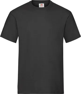 Produktbild von Herren-T-Shirt, Kurzarm - FOL HEAVY TEE - black - Größe S