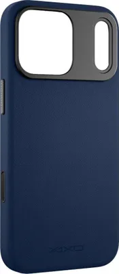 Produktbild von Handyhülle für iPhone 17 Pro, YAXO Leather Gear Slim Case MagSafe, Blau