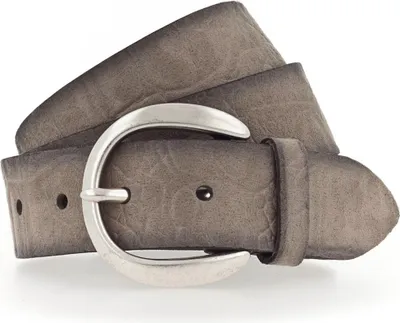 Immagine prodotto di Vanzetti Pelle cintura Genuine Beauty 35mm Velour Leather Belt W90 Taupe grigio