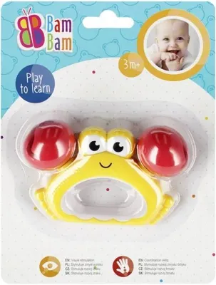 Obrázok produktu pre Krabie chrastítko BamBam