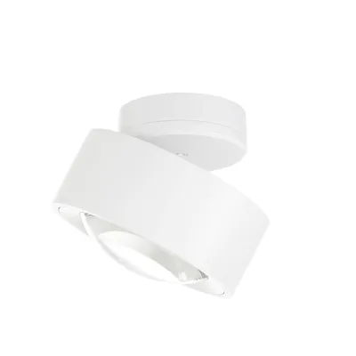 Produktbild von Arcchio LED-Deckenlampe Rotari, weiß, 12 cm, beweglich