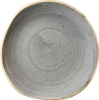 Produktbild von CHURCHILL Stonecast Peppercorn Grey Teller flach, organic, ø: 180 mm