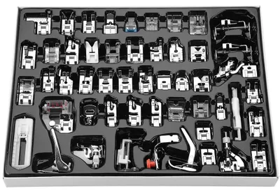 Nähfuß-Set 52-teilig, multifunktional, für Haushaltsnähmaschinen
