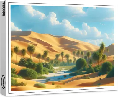 Image de puzzle raxxa Premium "Paradis de sable", 1000 pièces
