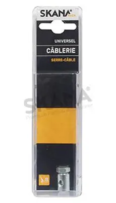 Produktbild von Schraubbarer Kabelbinder, anpassbar. Für flexible Kabel bis Ø: 3 mm.